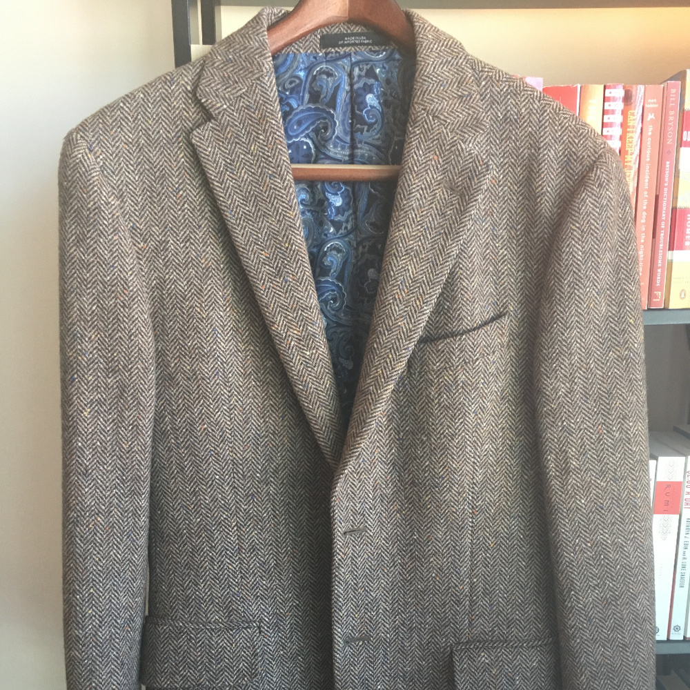 Allen Edmonds Tweed Blazer 40R